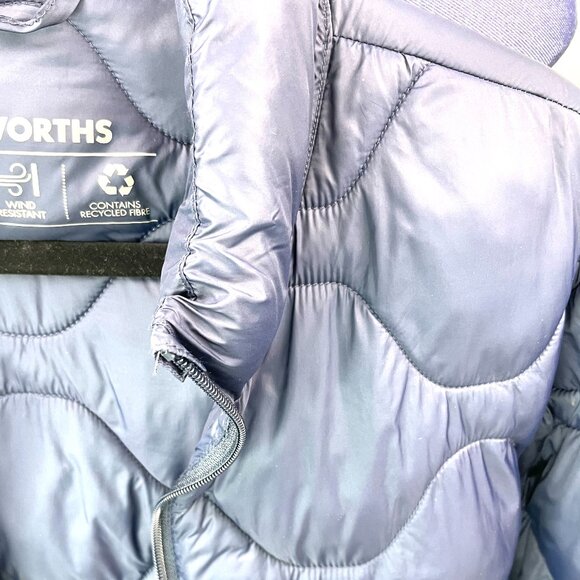 Woolworths Men’s Quilted Jacket – Size Large, Navy Blue, Water & Wind Resistant - Picture 7 of 13